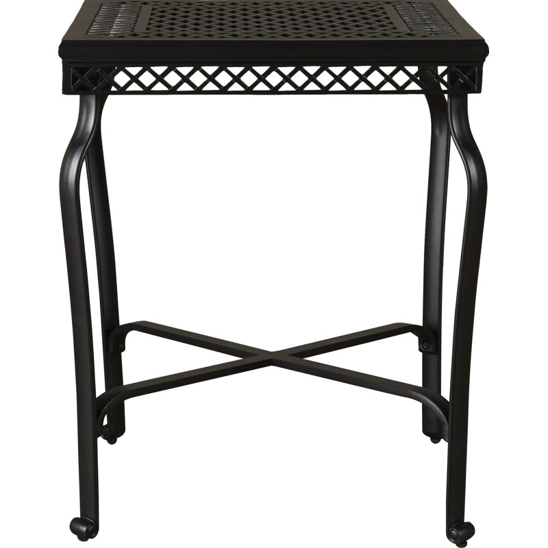 Fleur De Lis Living Nadine 2 Person Square Outdoor Dining Set with